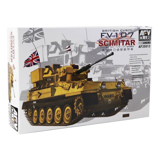 AFV Club British FV107 Scimitar Model Kit 1:35 image number 1