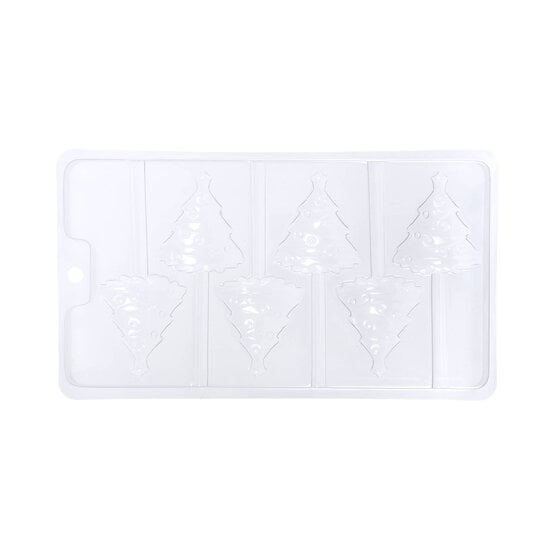Christmas Tree Lolly Chocolate Mould 6 Wells image number 2