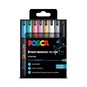 Uni-ball Posca Metallic PC-1MR Marker Pens 8 Pack image number 1