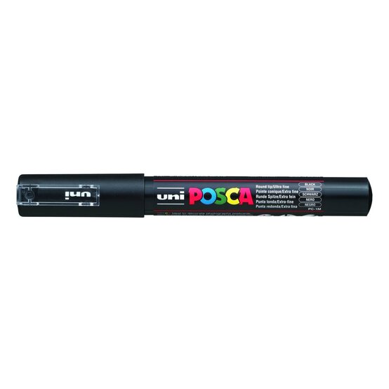 Uni-ball Posca Marker PC 1M In Black image number 1