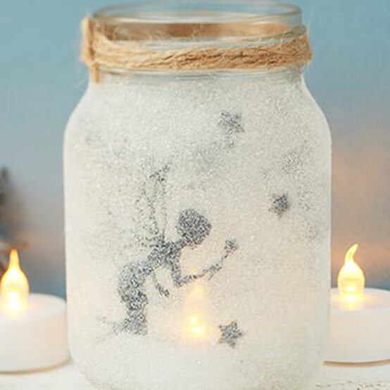 How to Make a Die Cut Fairy Jar image number 1