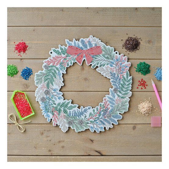 Diamond Painting Wreath Kit image number 2