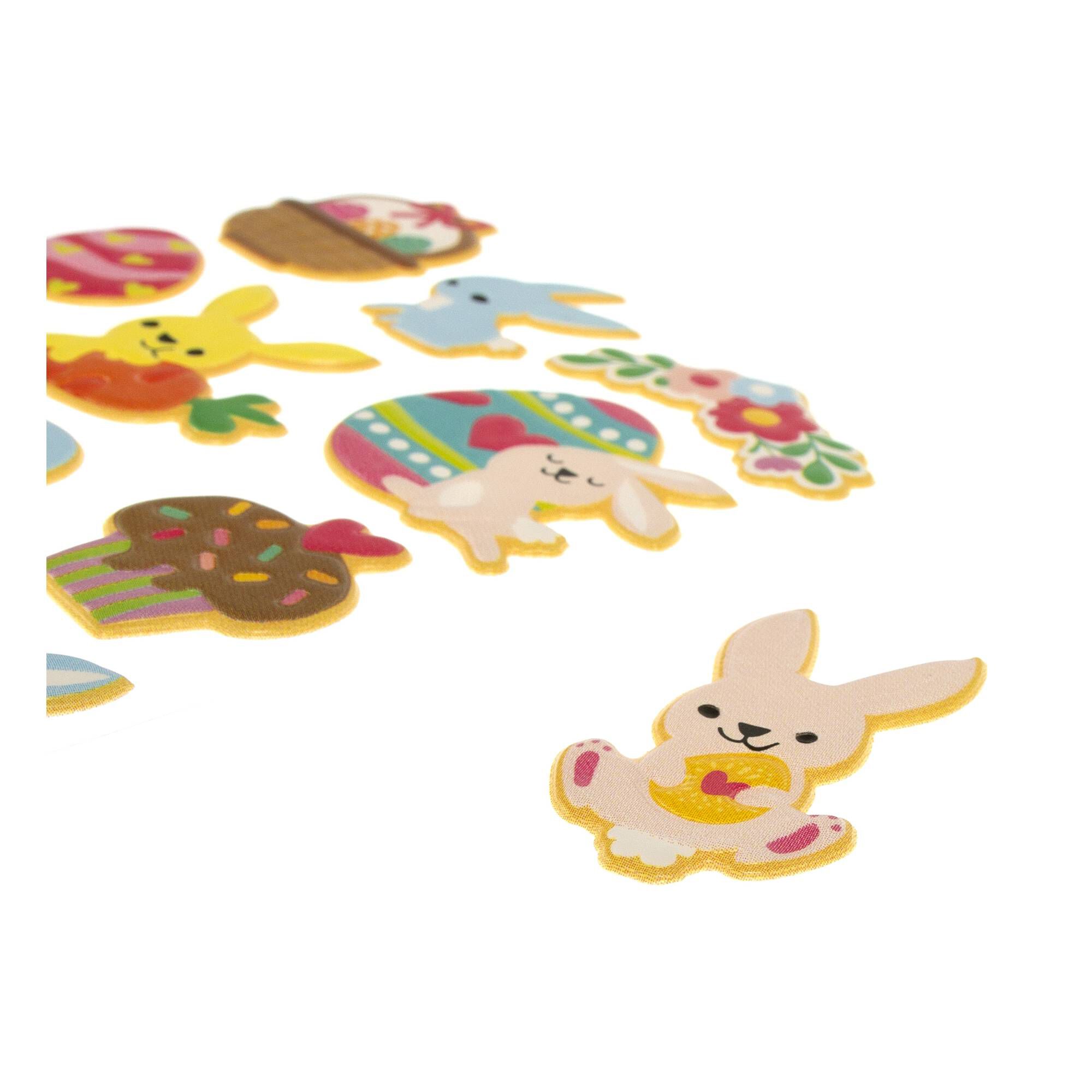 Bunny Easter Stickers Hobbycraft