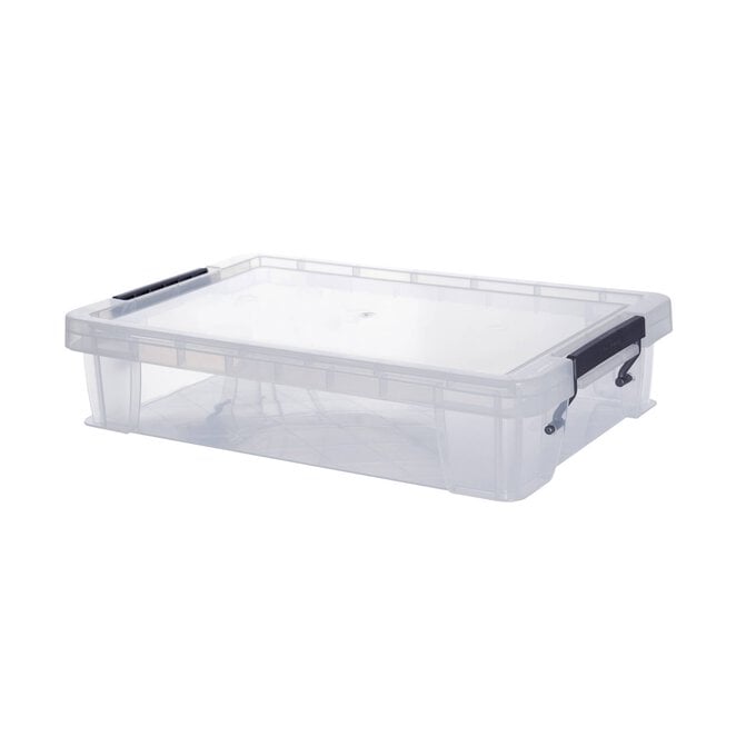Whitefurze Allstore 5.5 Litre Clear Storage Box  image number 1