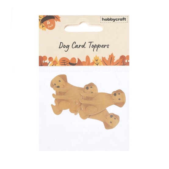 Dog Card Toppers 4 Pack  image number 4