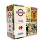 Gibsons London Transport Heritage Posters Jigsaw Puzzle 500 Pieces image number 1