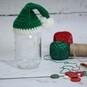 How to Make an Elf Hat Jam Jar Cover image number 1