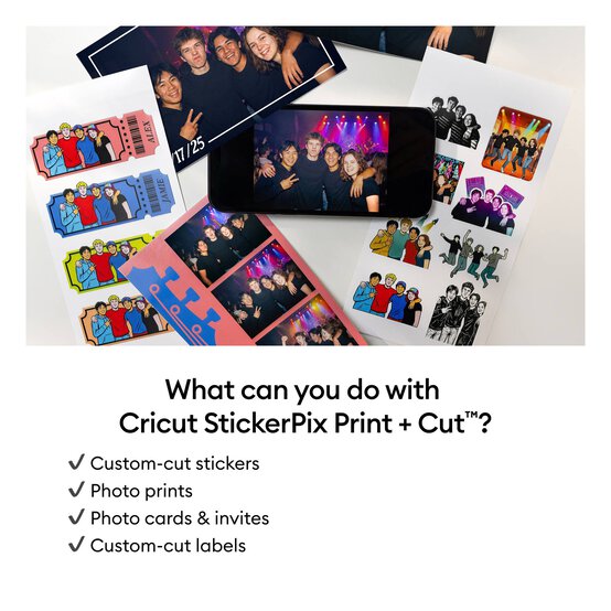 Cricut StickerPix Print + Cut Essential Bundle image number 8