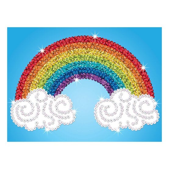 Kitfix Rainbow Sequin Art Red Kit image number 5