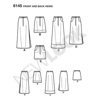 New Look Women's Dress Sewing Pattern 6145