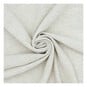 Cream Linen Blend Fabric by the Metre image number 1