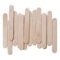 Mini Natural Wooden Craft Sticks 250 Pack image number 1