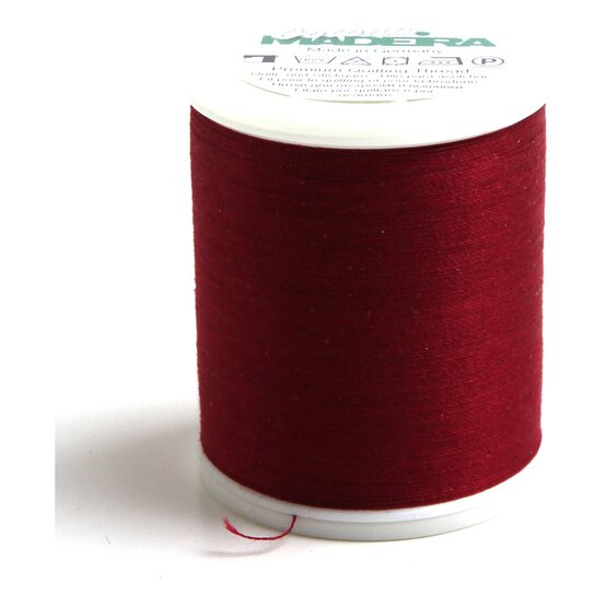 Madeira Burgundy Cotona 50 Quilting Thread 1000m (787) image number 1