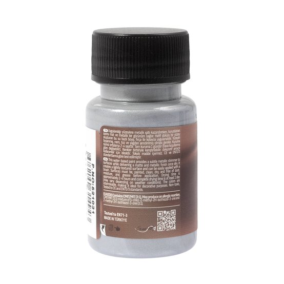 Cadence Ash Grey Matte Metallic Paint 50ml image number 5