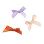 Purple and Orange Mini Bows 3 Pack image number 3