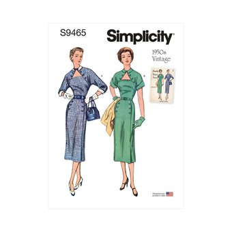 Simplicity Women's Dress Sewing Pattern S9465 (U5 16-24)