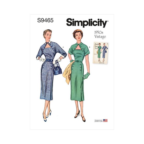 Simplicity Women's Dress Sewing Pattern S9465 (U5 16-24) image number 1