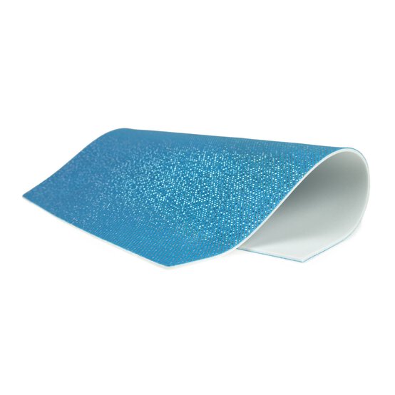 Turquoise Metallic Spot EVA Foam Sheet 22.5cm x 30cm image number 3