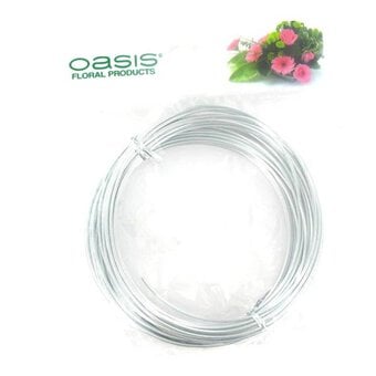 Oasis Silver Aluminium Wire 11.5m