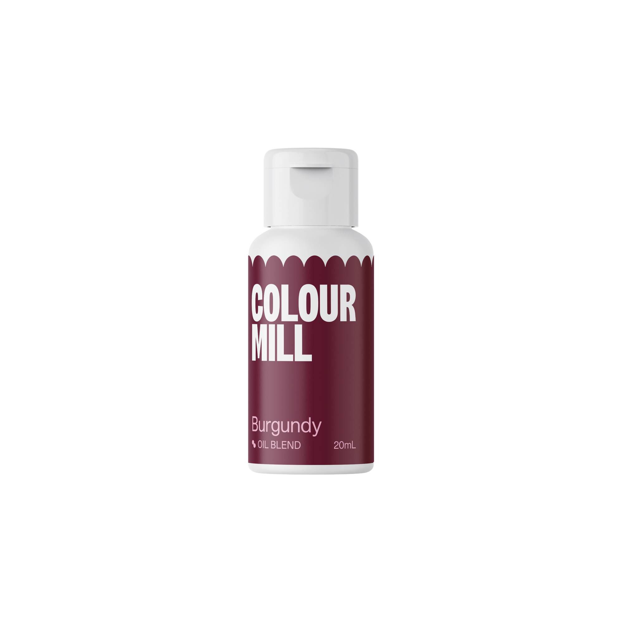 Colour Mill Burgundy Oil Blend Food Colouring 20ml Hobbycraft