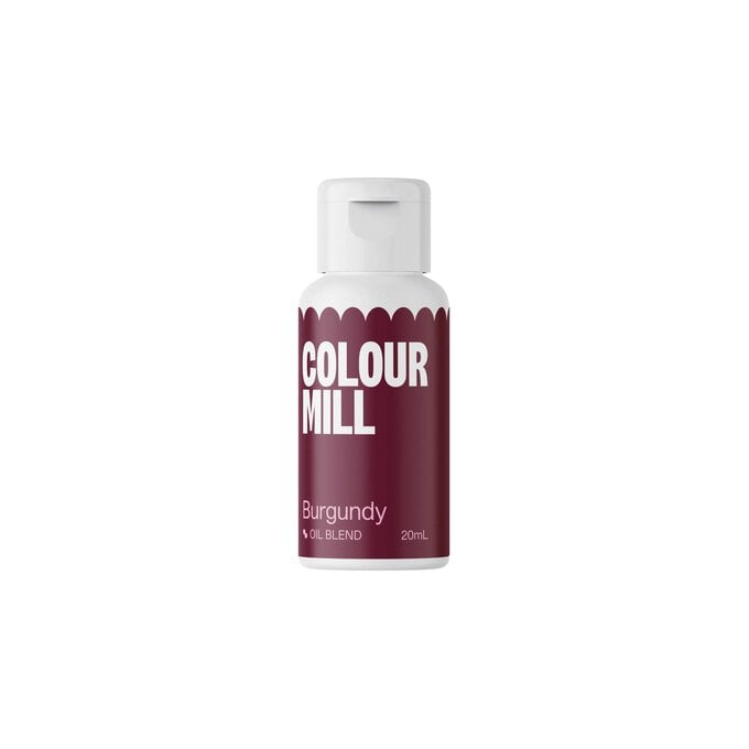 Colour Mill Burgundy Oil Blend Food Colouring 20ml image number 1