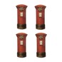 Christmas Post Box Card Toppers 4 Pack  image number 1