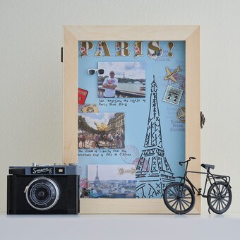 How to Make a Travel Memory Frame