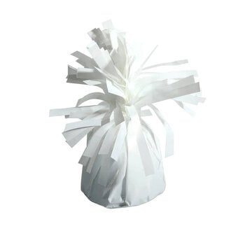 White Foil Balloon Weight 170g