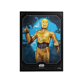 Gamegenic Star Wars: Unlimited C-3PO Art Sleeves 60 Pack 