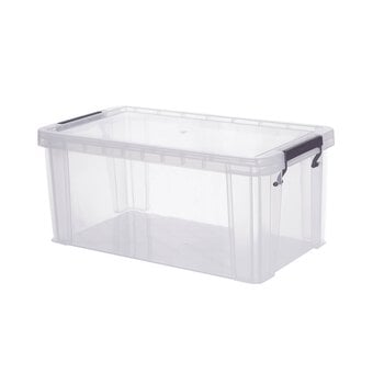 Whitefurze Allstore 7.5 Litre Clear Storage Box