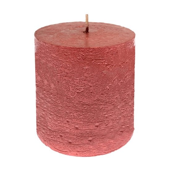 Red Pillar Candle 7cm image number 2