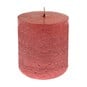 Red Pillar Candle 7cm image number 2