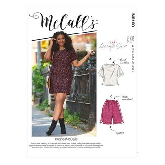 McCall&rsquo;s Agnes Women&rsquo;s Set Sewing Pattern M8160 (XS-XXL)