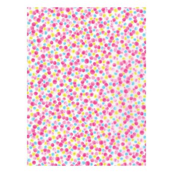 Decopatch Watercolour Dots Paper 3 Sheets