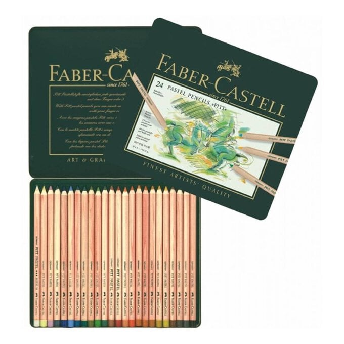 Faber-Castell PITT Pastel Pencils 24 Pack image number 1