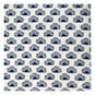 All About Blues Flower Buds Cotton Print Fabric by the Metre image number 2