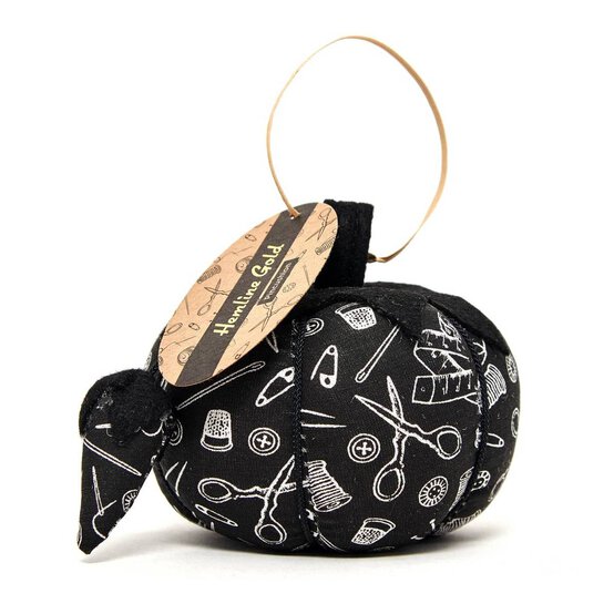 Hemline Gold Black and White Pin Cushion image number 2