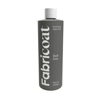 Fabricoat Dark Grey Fabric Paint 500ml