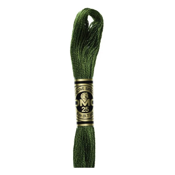 DMC Green Mouline Special 25 Cotton Thread 8m (3345)