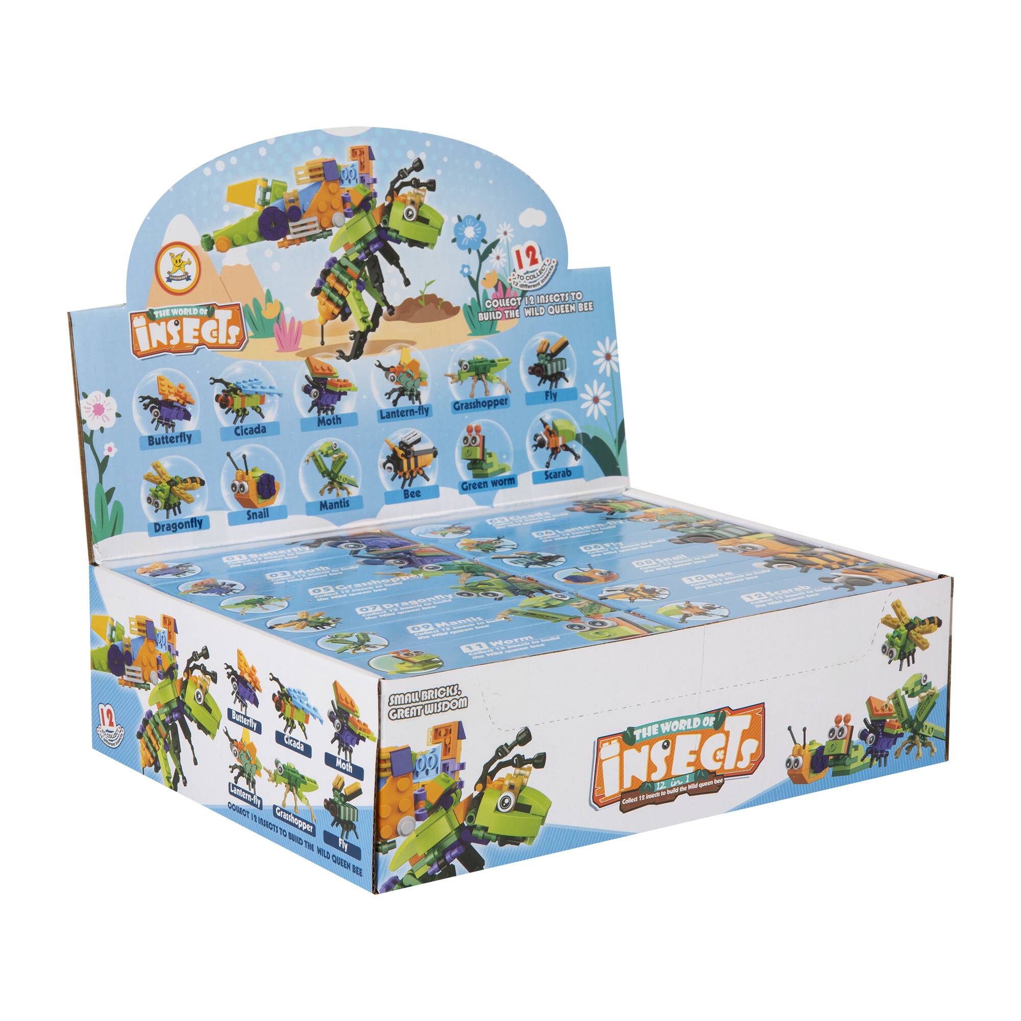 Assorted Insect Building Block Set | Hobbycraft