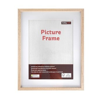 Oak Effect Picture Frame 40cm x 50cm