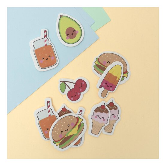 Fun Food Foam Stickers 42g image number 2
