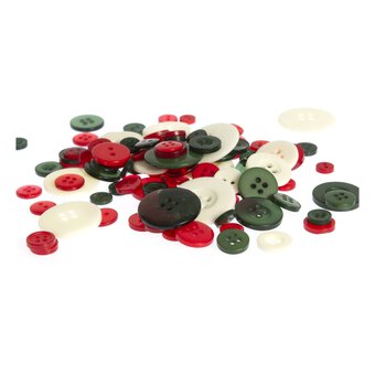Christmas Buttons Pack 50g image number 3