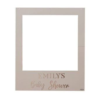 Ginger Ray Customisable Baby Shower Photo Booth Frame image number 3