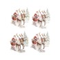 Stand Up Santa Sleigh Stickers 4 Pack image number 4