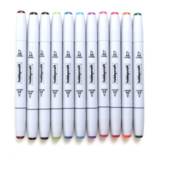 Tropical Dual Tip Graphic Markers 12 Pack
