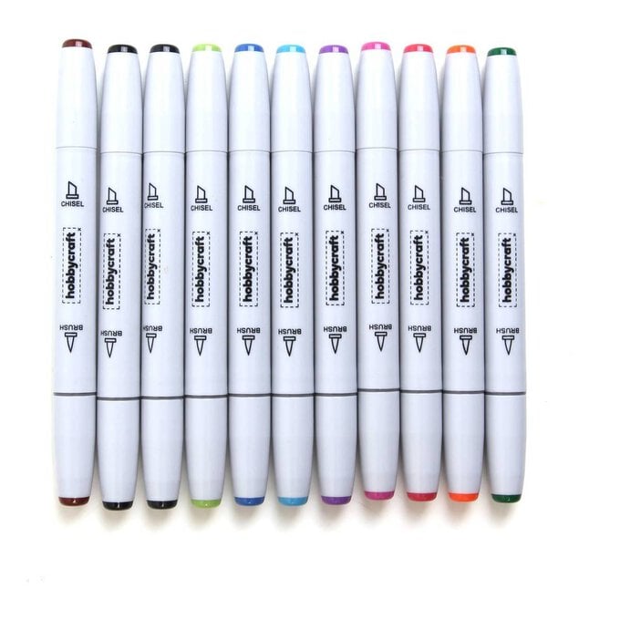 Tropical Dual Tip Graphic Markers 12 Pack image number 1