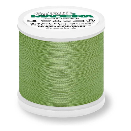 Madeira Medium Avocado Cotona 30 Thread 200m (713) image number 1