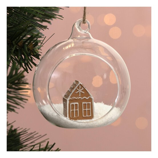 Resin Gingerbread House 3cm image number 1