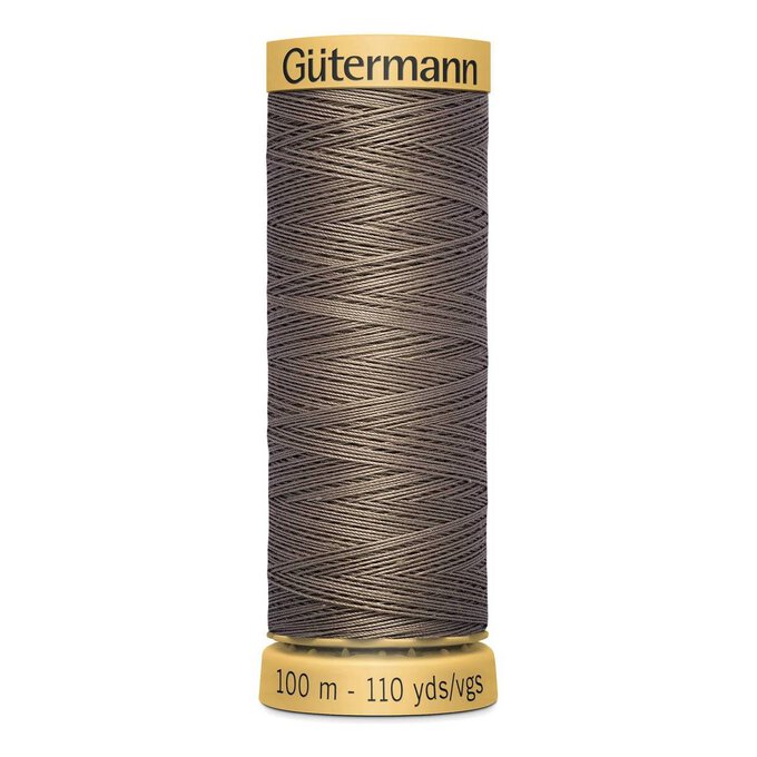 Gutermann Beige Cotton Thread 100m (1225) image number 1